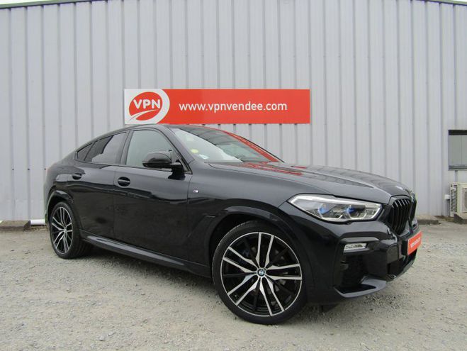 BMW X6 xDrive 30dA 286ch M Sport M Carbonschwarz m�tallis�e de 2021