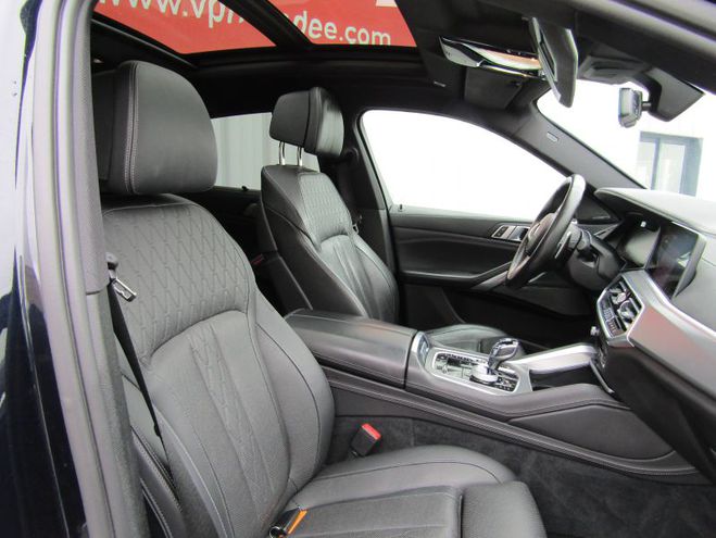 BMW X6 xDrive 30dA 286ch M Sport M Carbonschwarz m�tallis�e de 2021