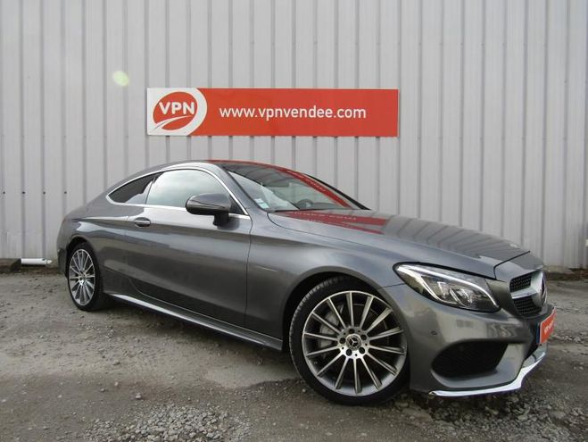 Mercedes Classe C 250 d 204ch Sportline 9G-Tronic Gris s�l�nite  m�tallis�e de 2017