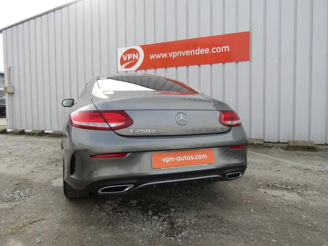 Mercedes Classe C 250 d 204ch Sportline 9G-Tronic Gris s�l�nite  m�tallis�e de 2017