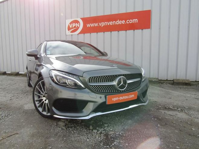 Mercedes Classe C 250 d 204ch Sportline 9G-Tronic Gris s�l�nite  m�tallis�e de 2017