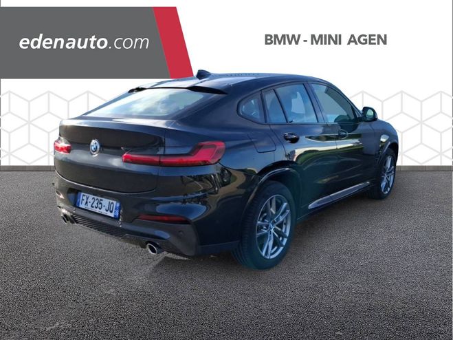 BMW X4 X4 xDrive20d 190 ch BVA8 M Sport 5p BLACK SAPPHIRE METALLIC de 2021