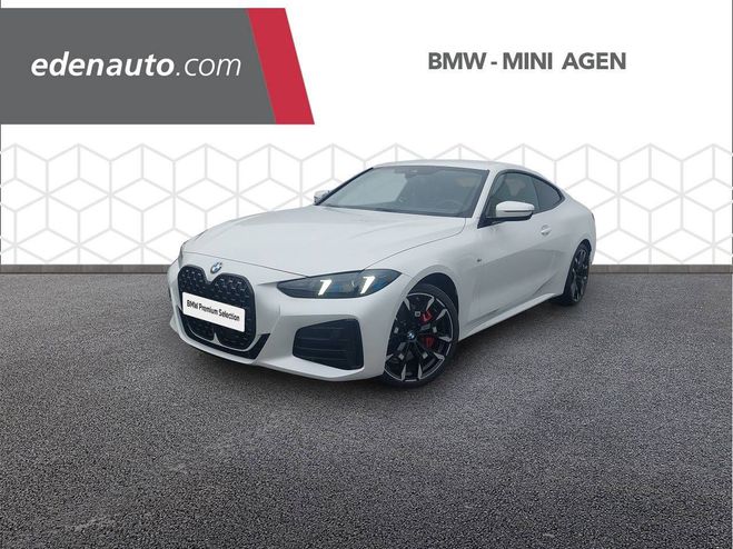 BMW Serie 4 Coupe 420d xDrive 190 ch BVA8 M Sport 2p MINERALWEISS METALLIC de 2025
