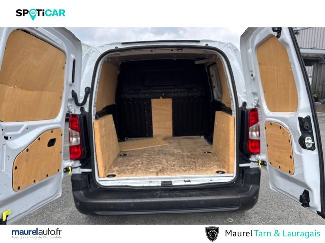 Peugeot Partner PARTNER FOURGON STANDARD 650 KG BLUEHDI  White de 2022