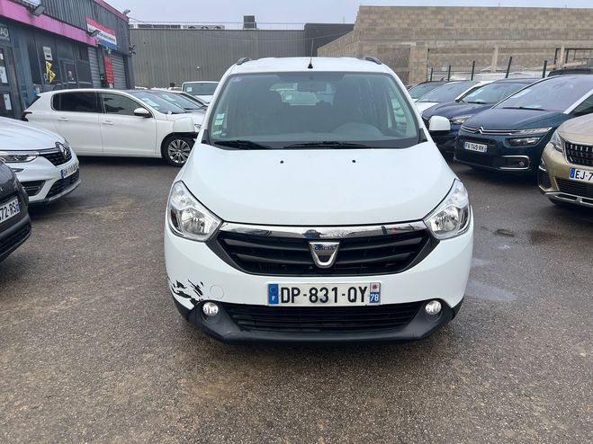 Dacia Lodgy 1.2 TCE 115 BLACK LINE EURO6 MAGNIFIQUE  Blanc de 2015