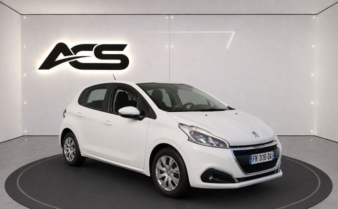 Peugeot 208 active bluehdi 100 s&s bvm5 5 places Blanc de 2019