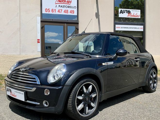 Mini Cabrio COOPER SIDEWALK 1.6 L 115 CH ASTRO BLACK METAL de 2008