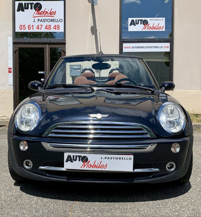 Mini Cabrio COOPER SIDEWALK 1.6 L 115 CH ASTRO BLACK METAL de 2008