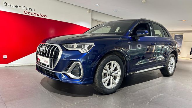 Audi Q3 45 TFSIe 245 ch S tronic 6 S line Bleu de 2022