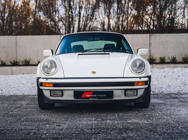 Porsche 911 930 Turbo 3.3 Grand Prix White Heated Se Blanc de 