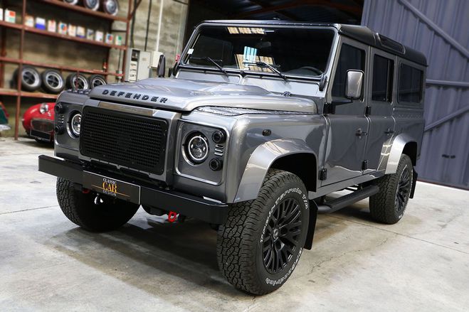 Land rover Defender TD4 SW FULL RESTO & PERSONNALIS� gris de 