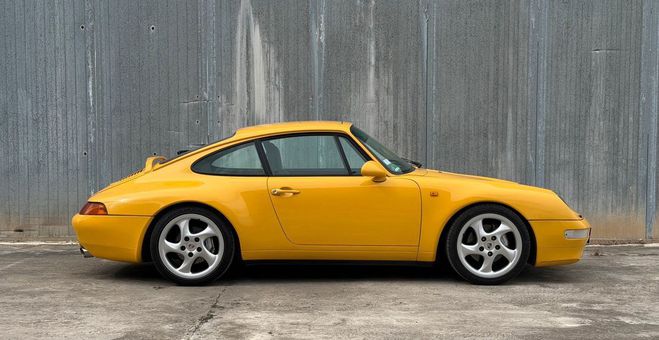 Porsche 911 993 Carrera 4 Jaune Vitesse L12G Jaune de 1995