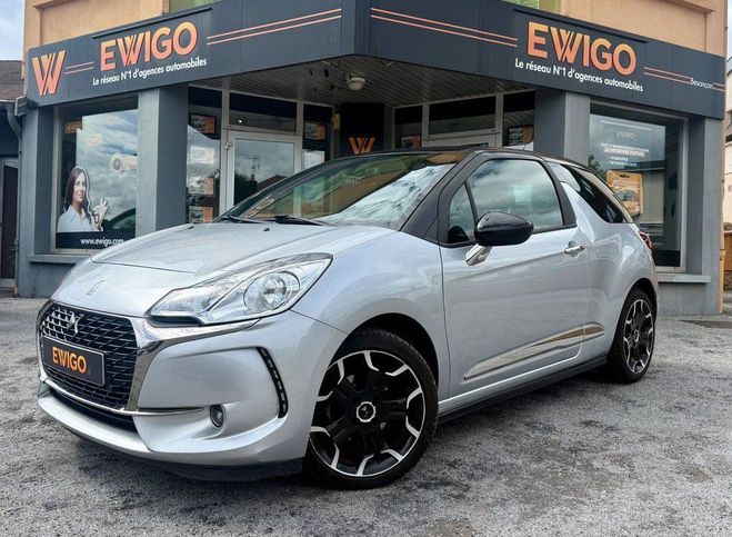 Citroen DS 3 1.6 bluehdi 100 so chic suivi complet Gris de 2017