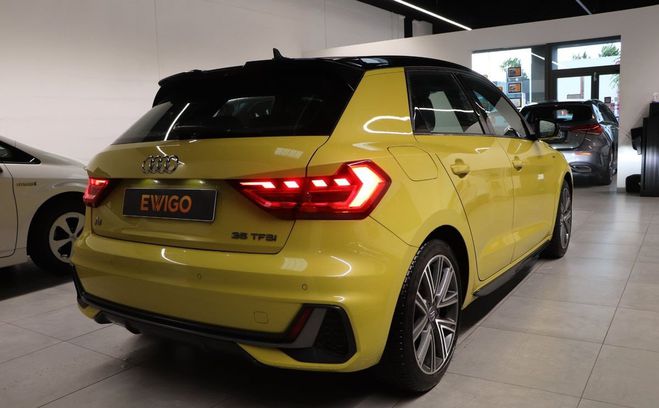 Audi A1 Sportback 1.5 35 TFSI 150 S-LINE CARPLAY Jaune de 2019