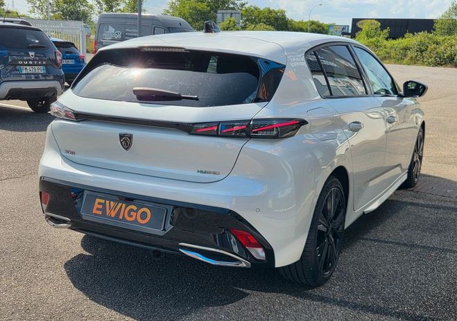 Peugeot 308 generation-iii 1.6 225h 180 hybrid phev  Blanc de 2021