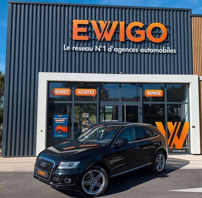 Audi Q5 avus 2.0 tdi 190ch quattro s-tronic 7 ex Noir de 2014