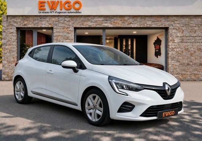 Renault Clio 1.0 tce 90ch radar ar full suivi carplay Blanc de 2021