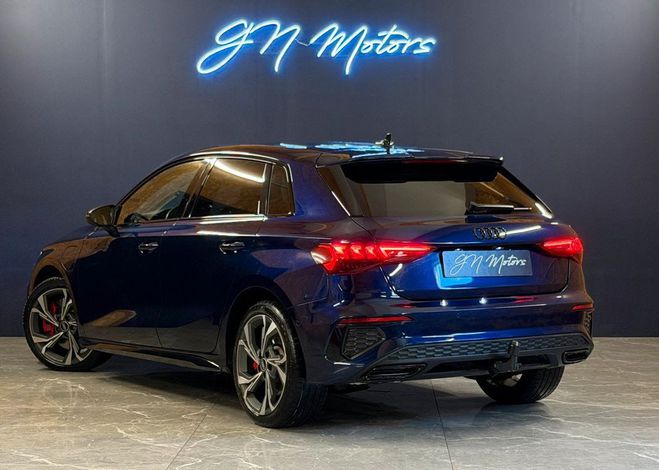 Audi A3 Sportback 45 TFSI e 245 ch Competition S Bleu de 2021