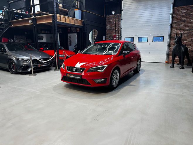 Seat Leon 1.8 TSI 180 Start/Stop FR DSG7 Rouge de 2014