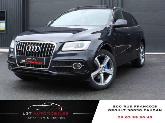 Audi Q5 (2) 3.0 V6 TDI 245 S LINE QUATTRO S TRON BLEU de 2014