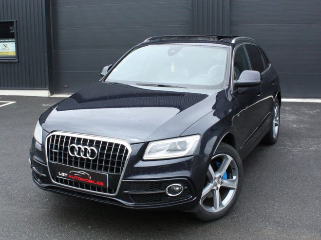 Audi Q5 (2) 3.0 V6 TDI 245 S LINE QUATTRO S TRON BLEU de 2014