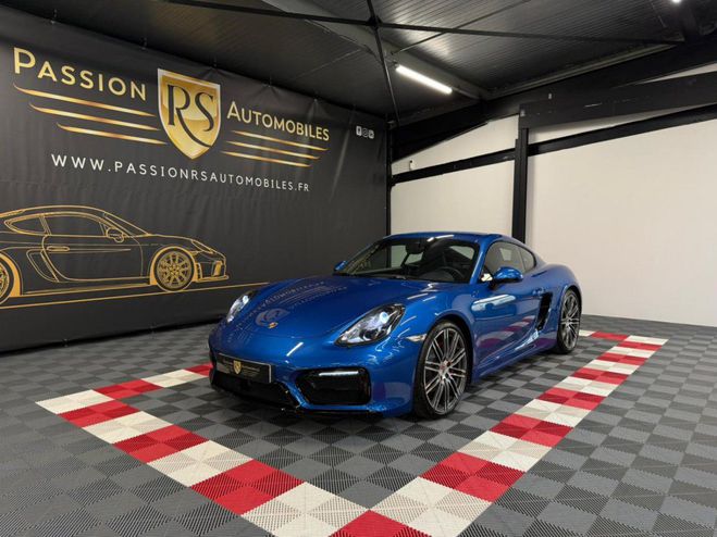 Porsche Cayman 981 GTS 3.4L 340 CH ? 31 000 Km / Bleu S Bleu Saphir m�tallis�e de 2016