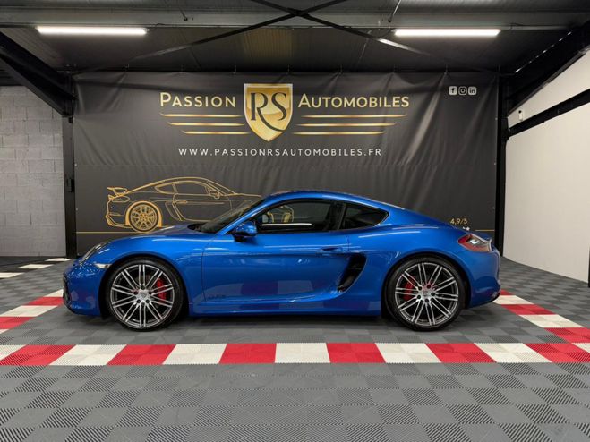 Porsche Cayman 981 GTS 3.4L 340 CH ? 31 000 Km / Bleu S Bleu Saphir m�tallis�e de 2016