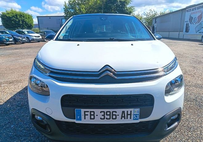 Citroen C3 1.2 82cv FEEL Blanc de 2019