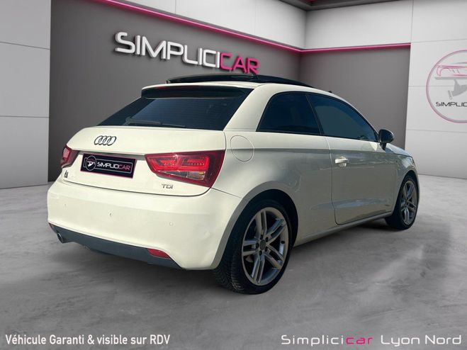 Audi A1 S-line Blanc de 2012