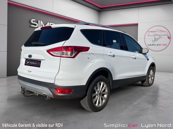 Ford Kuga Titanium Blanc de 2015