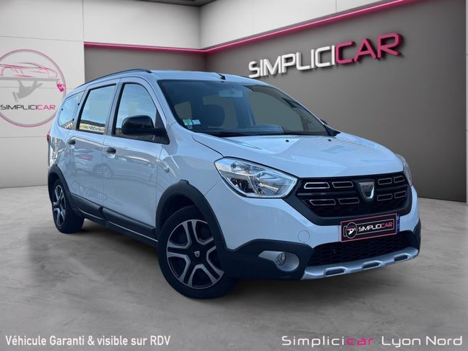 Dacia Lodgy 1.5 DCI 110 7PL Blanc de 2019