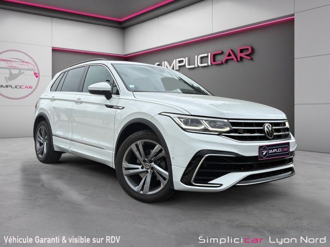 Volkswagen Tiguan R LINE Blanc de 2021