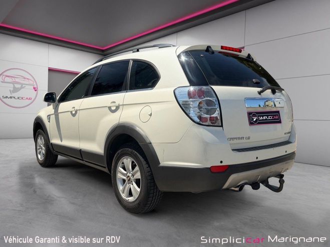 Chevrolet Captiva 2.0 VCDI 127 Family Navi Pack radar de r Blanc de 2010