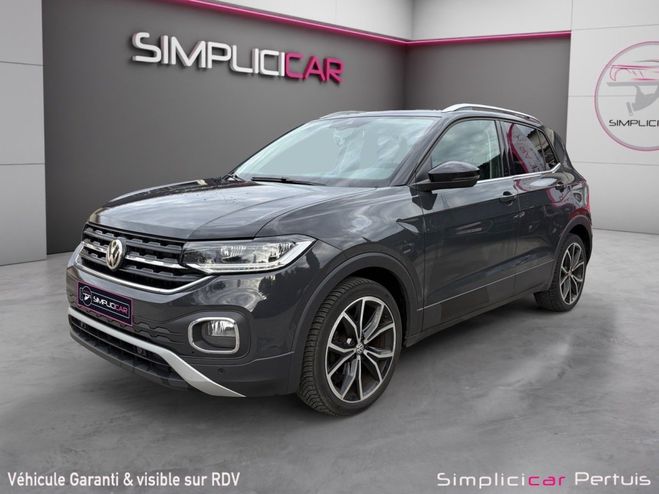 Volkswagen T Cross 1.0 TSI 115 DSG7 Carat Entretien limpide Gris de 2020