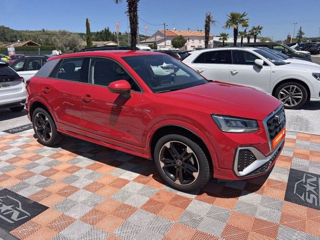 Audi Q2 30 TDI 116 S LINE Ext GPS Cam�ra Keyless Rouge Fonc� de 2025