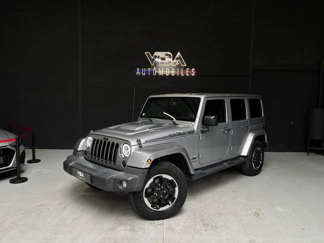 Jeep Wrangler Unlimited (3) 2.8 CRD Polar Auto Gris Fonc� de 2014