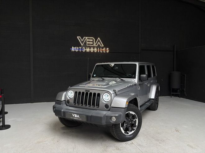 Jeep Wrangler Unlimited (3) 2.8 CRD Polar Auto Gris Fonc� de 2014