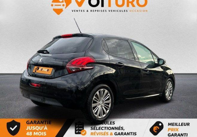 Peugeot 208 1.5 BLUEHDI 100cv SIGNATURE GARANTIE 12  Noir de 2019