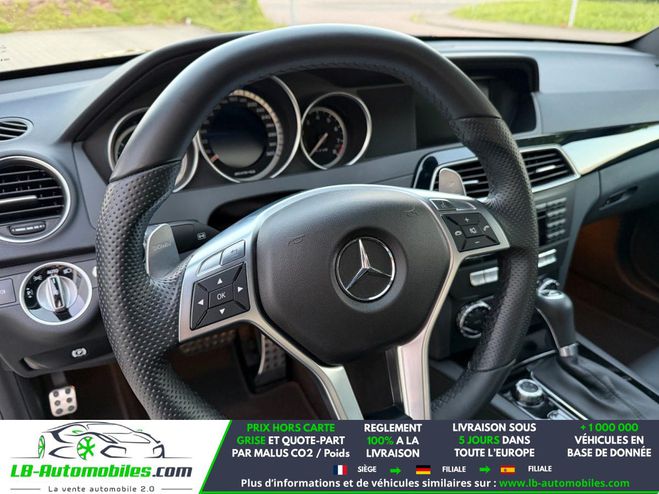 Mercedes Classe C 63 AMG A Noir M�tallique de 2014
