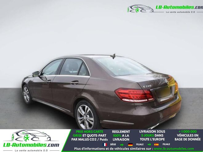 Mercedes Classe E 220 CDI BVA Brun M�tallique de 2015