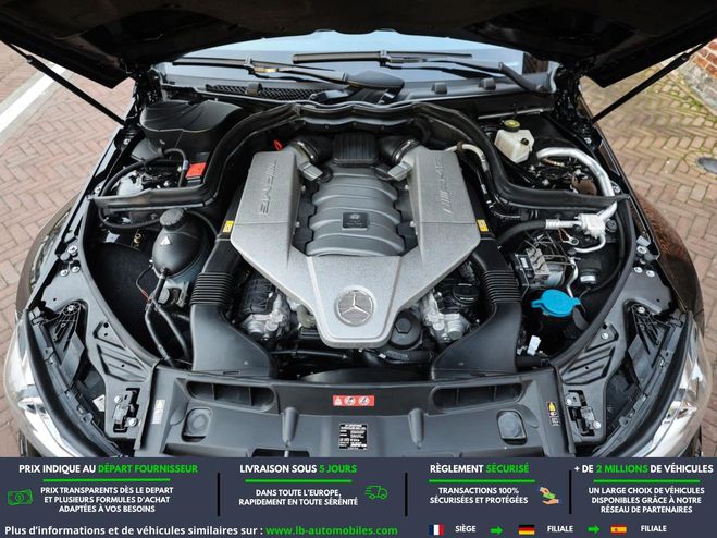 Mercedes Classe C 63 AMG A Noir M�tallique de 2014
