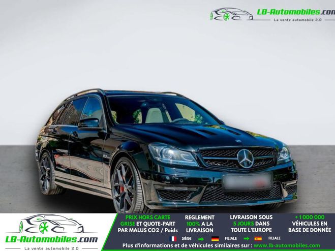 Mercedes Classe C 63 AMG A Noir M�tallique de 2014