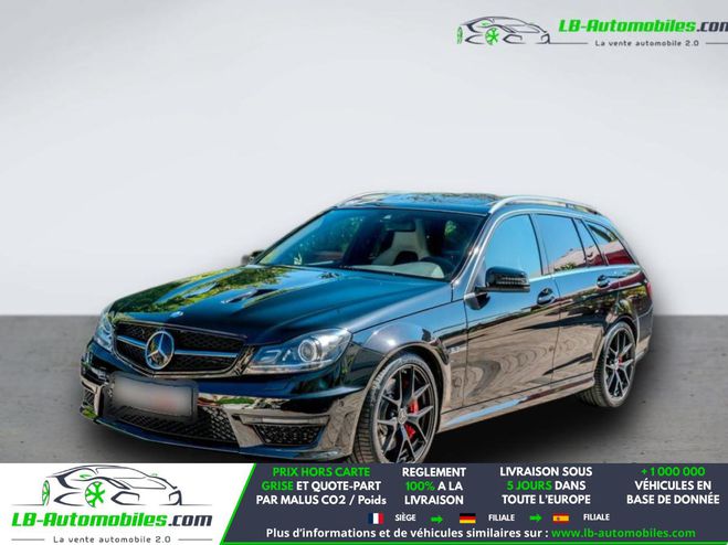 Mercedes Classe C 63 AMG A Noir M�tallique de 2014