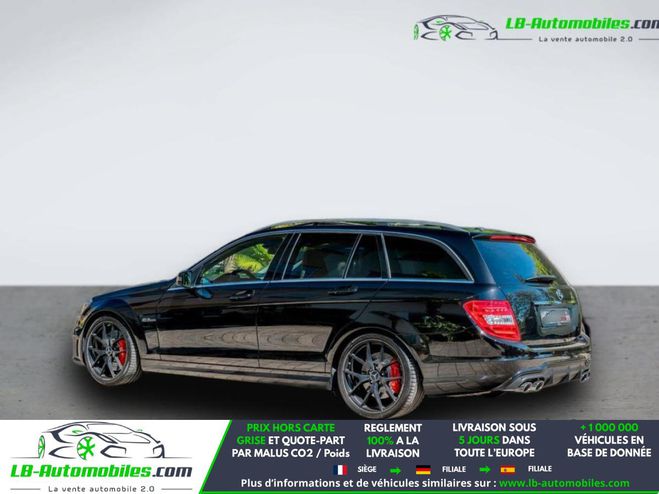 Mercedes Classe C 63 AMG A Noir M�tallique de 2014