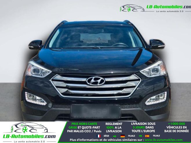 Hyundai Santa Fe 2.2 CRDi 200 Noir M�tallique de 2015