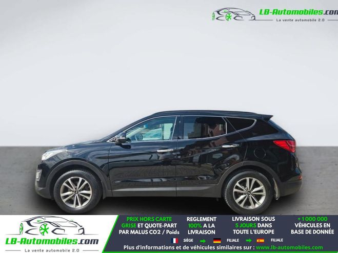 Hyundai Santa Fe 2.2 CRDi 200 Noir M�tallique de 2015