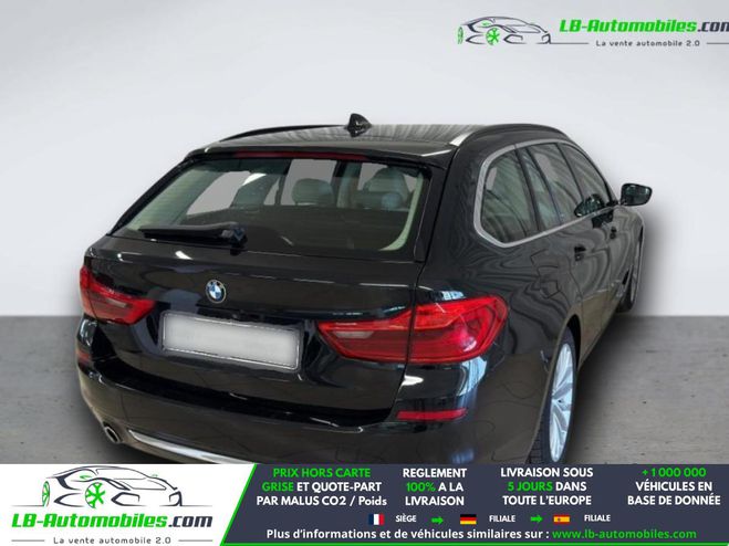 BMW Serie 5 518d 150 ch BVA Noir de 2019