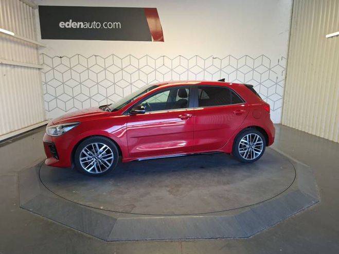 Kia Rio 1.0 T-GDi 100 ch MHEV iBVM6 GT Line rouge de 2022
