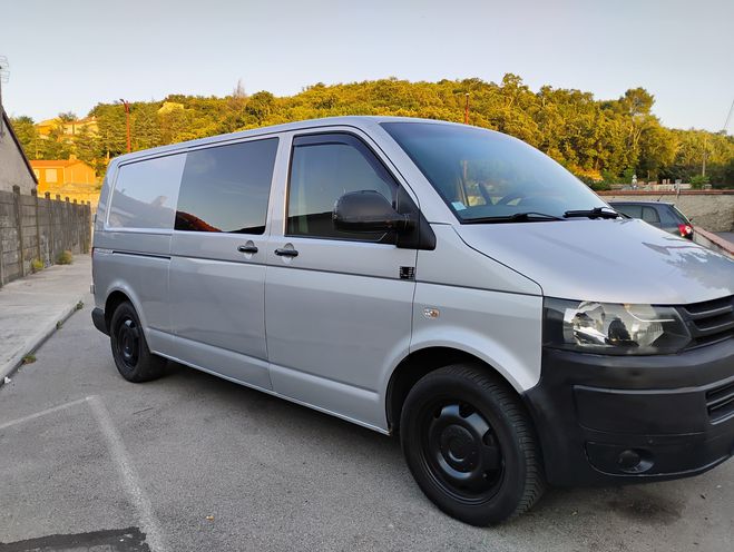 Volkswagen Transporter T5 L2 2.0 TDI 140cv DSG7 Gris de 2012
