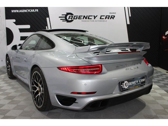 Porsche 911 TURBO S / APPROVED / PACK CARBONE / BURM GRIS de 2015